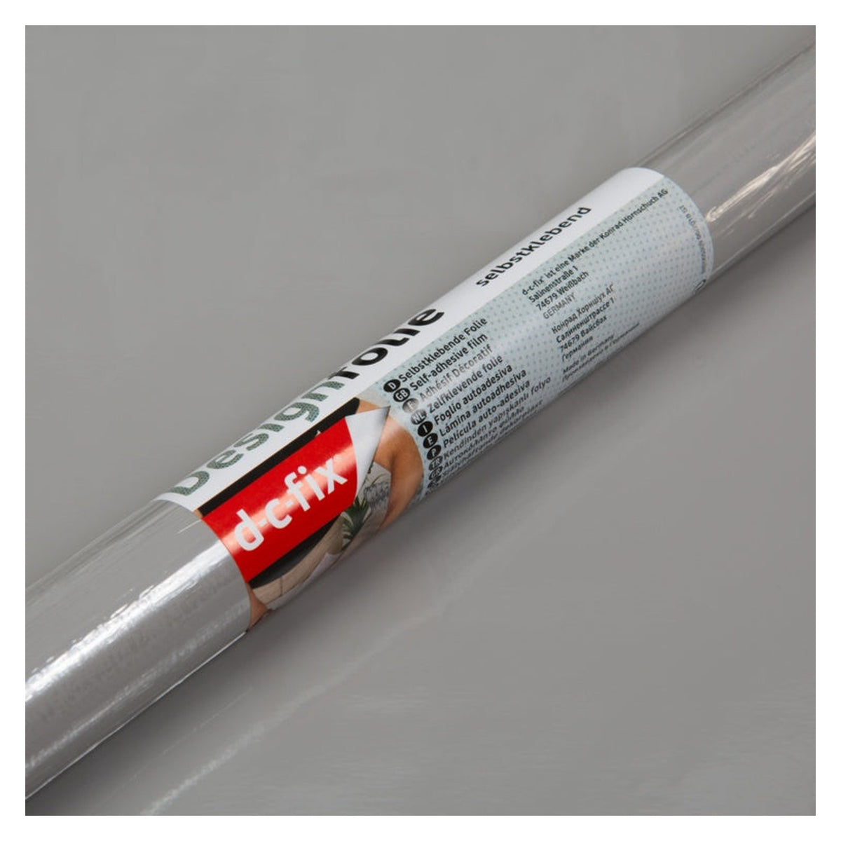 d-c-fix glossy grey self adhesive film roll 45cm x 15m, view 7