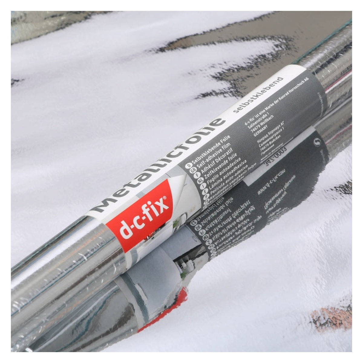 d-c-fix glossy silver self-adhesive film roll, view 2