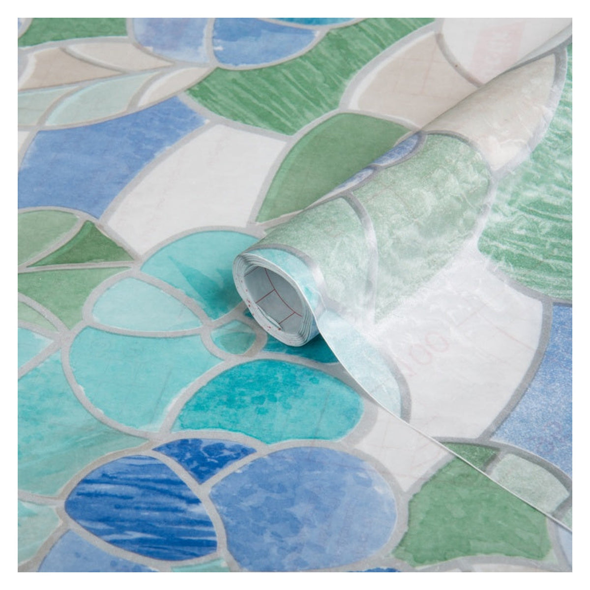 d-c-fix Lisboa Blue self adhesive film 45cm x 2m