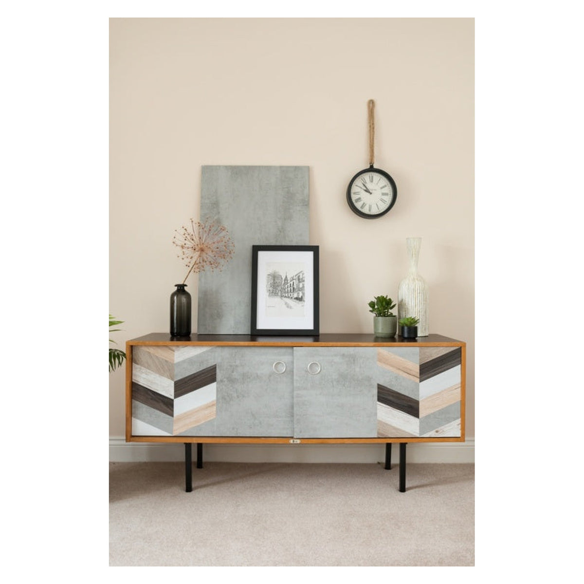 d-c-fix marble concrete self adhesive film, 45cm x 2m, view 4