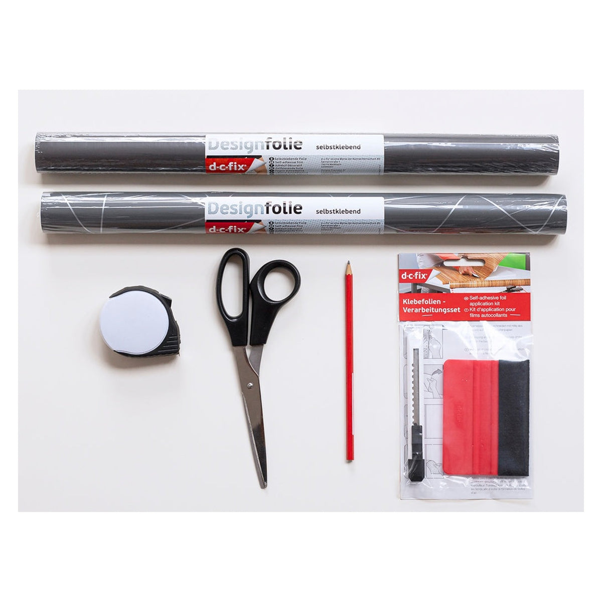 d-c-fix Tico Silver self adhesive film 45cm x 2m, view 2