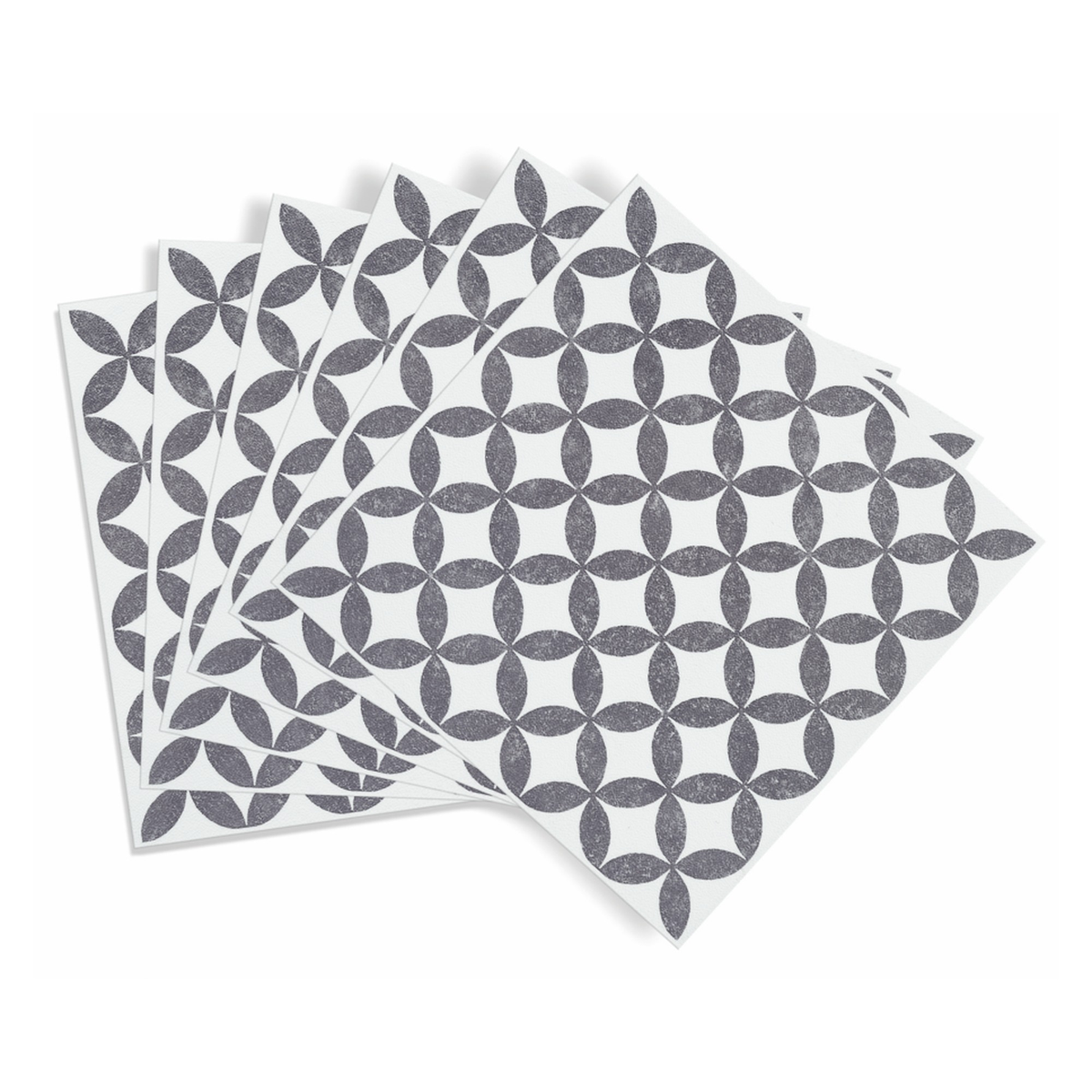 d-c-fix Amira Grey self adhesive wall tiles 15cm x 15cm pack of 6