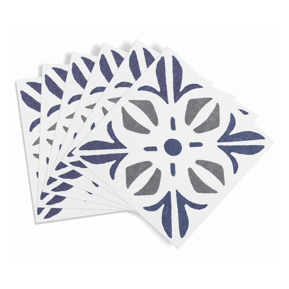 d-c-fix Cuba Blue self adhesive wall tiles, pack of 6