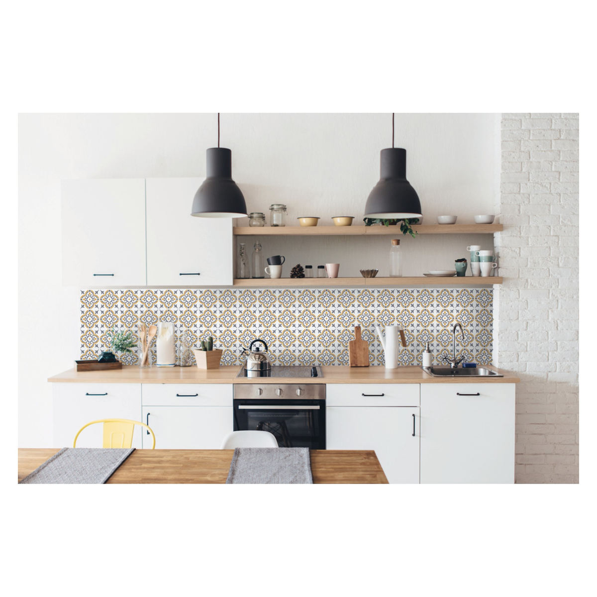 d-c-fix Jamila Gold self adhesive wall tiles, view 2