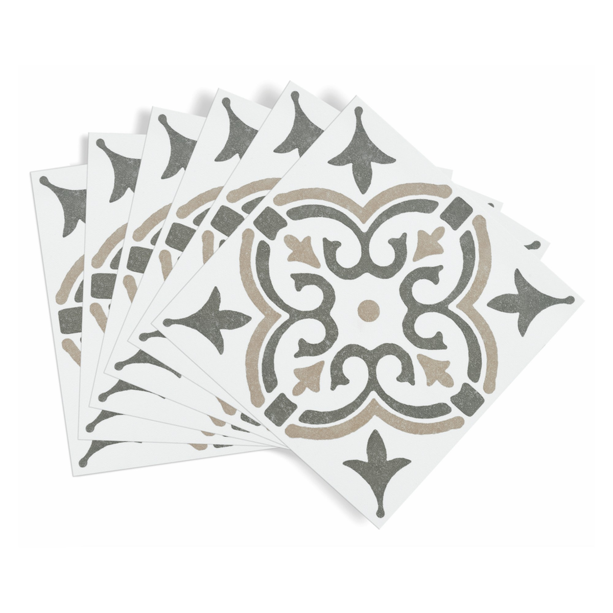 d-c-fix Jamila Olive self adhesive wall tiles pack of 6