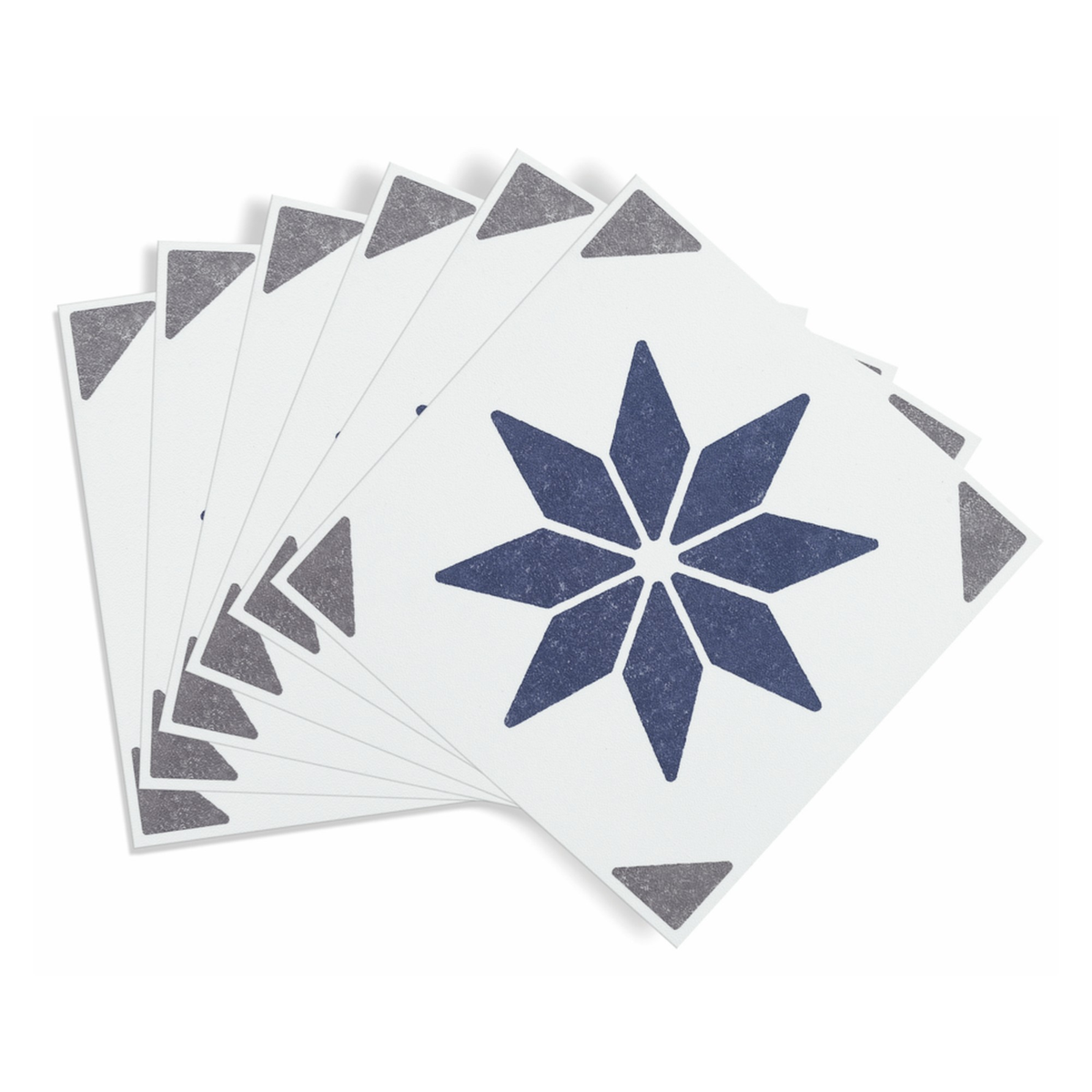 d-c-fix Alia Blue self adhesive wall tiles, pack of 6