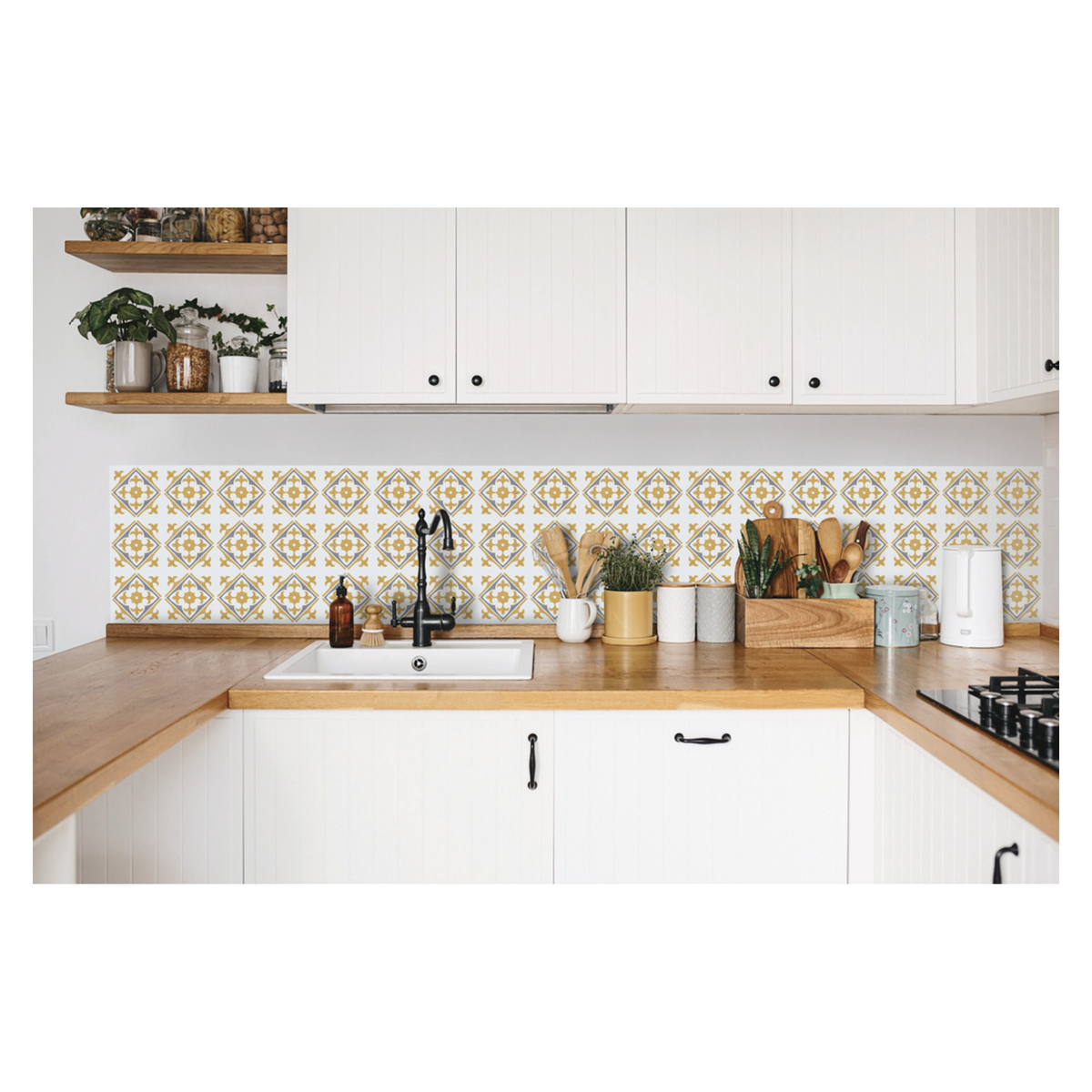 d-c-fix Nadia Gold self-adhesive wall tiles, view 2