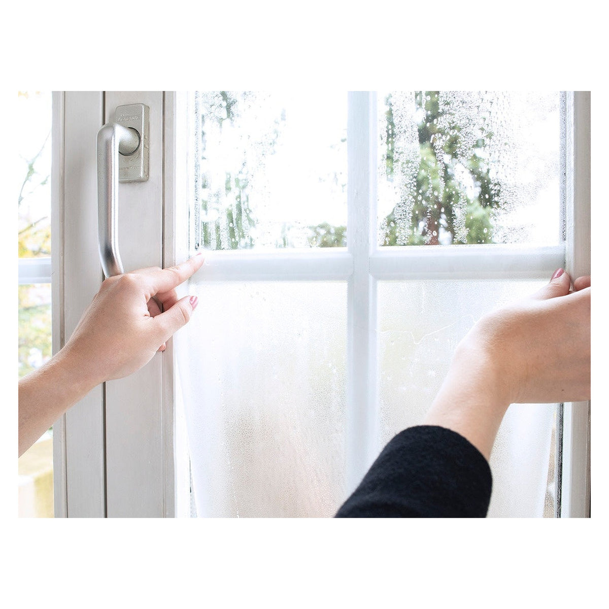 d-c-fix Milky static cling window film, view 3