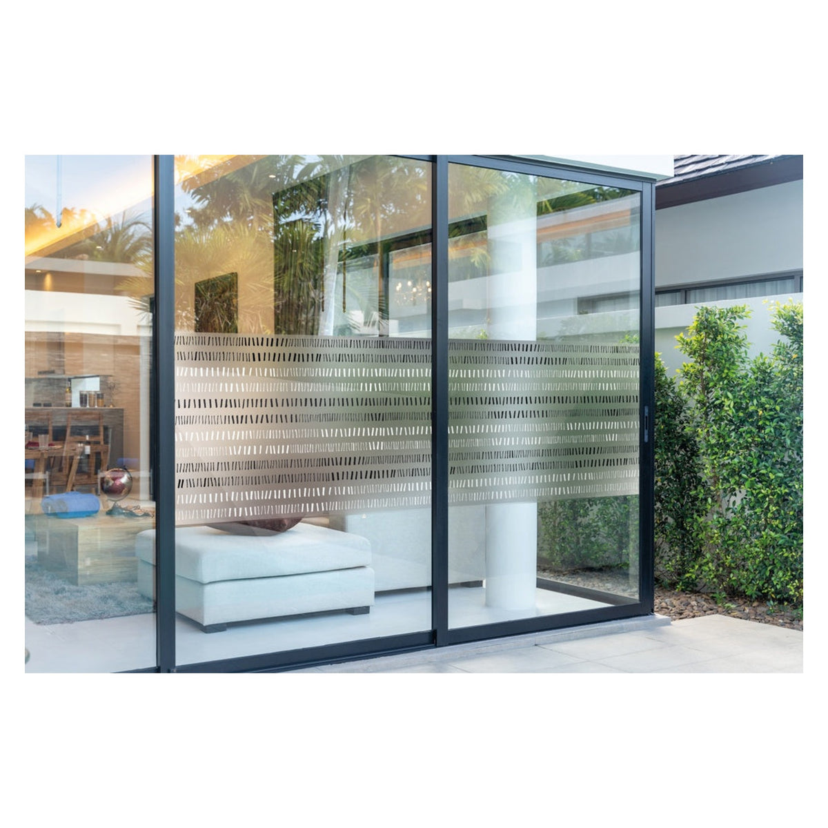 d-c-fix Static Premium Stitches window film, 1.5m x 675mm, view 2