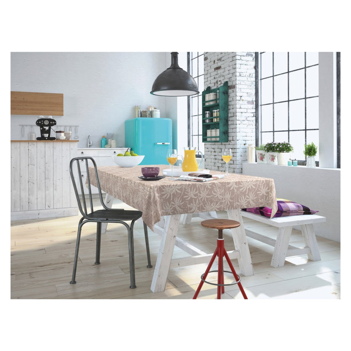 d-c-fix Palmiria Rose tablecloth roll 20m x 140cm, view 2