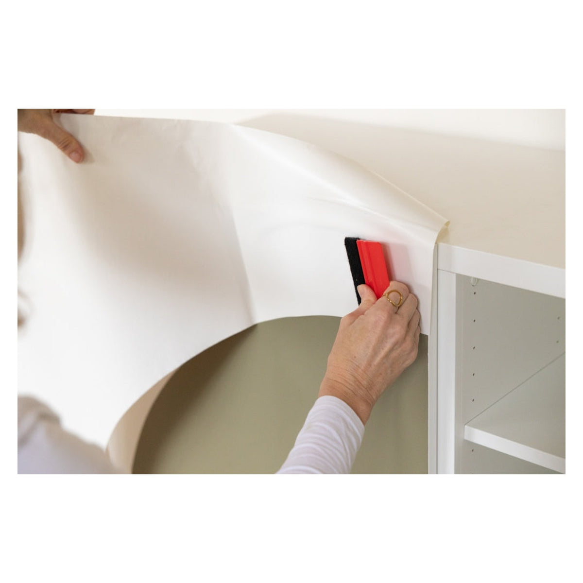 d-c-fix Uni Matt Off White self-adhesive film roll, view 2