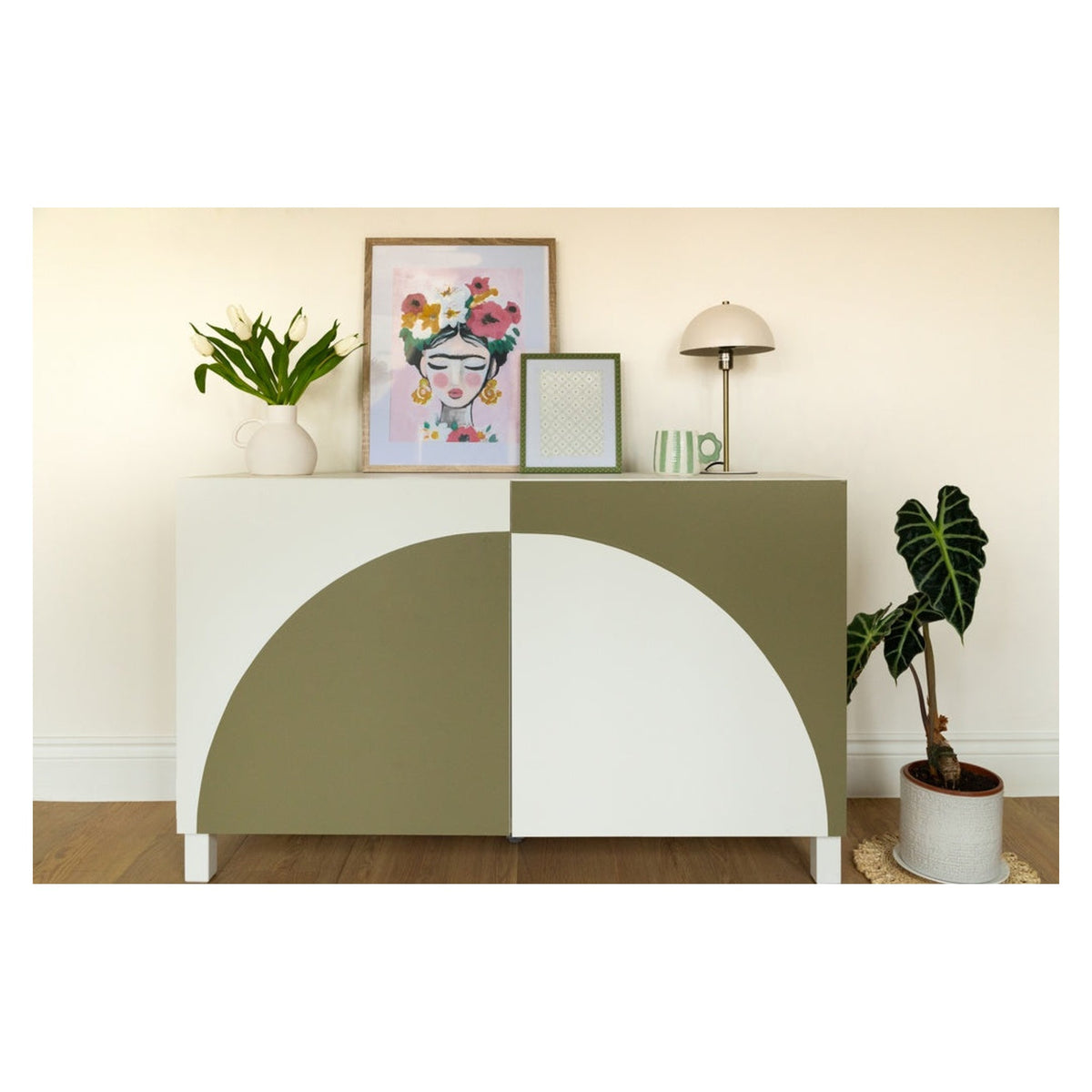 d-c-fix Uni Matt Olive Green self adhesive film, 67.5cm x 2m, view 3