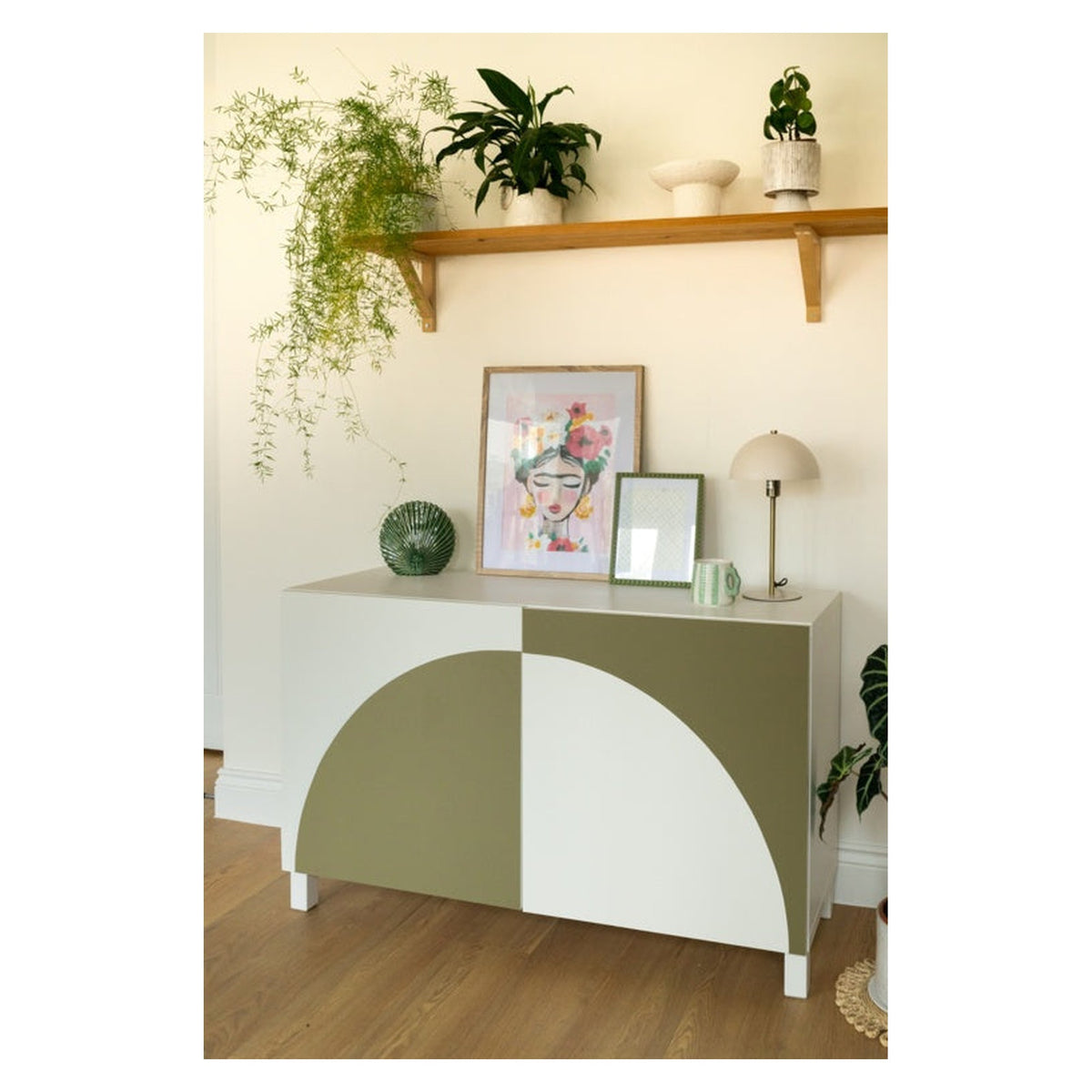 d-c-fix Uni Matt Olive Green self adhesive film, 67.5cm x 2m, view 5