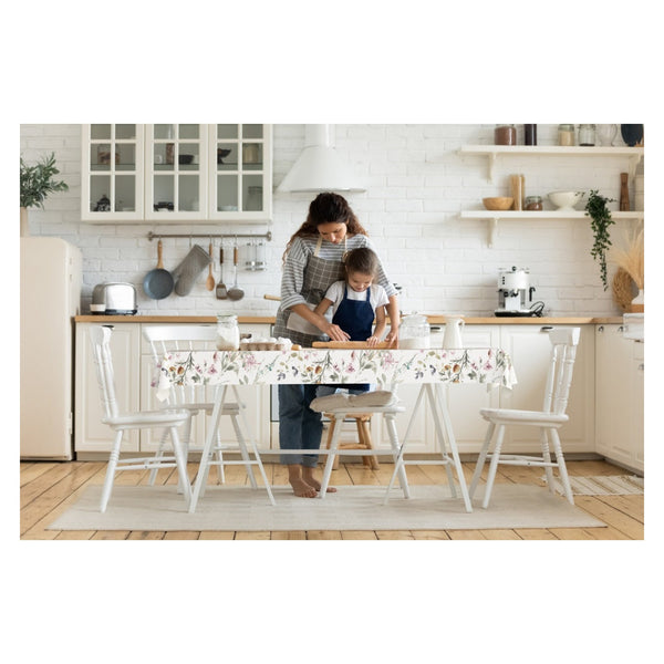 d-c-fix Whisper Flower wipe-clean tablecloth 110 x 140cm