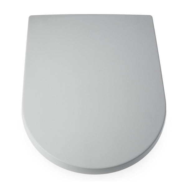 D Shape Duroplastic Soft Close Toilet Seat - One Button Quick Release