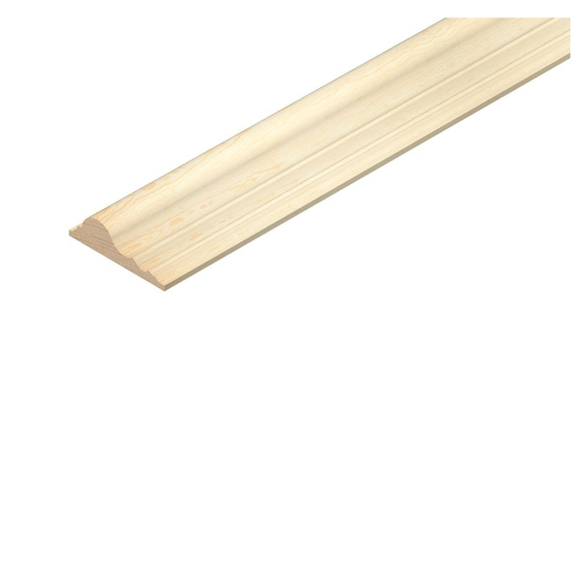 Dado Rail Pine - 69 x 20mm x 2400m, view 2