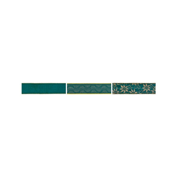 Dark Green Ribbon - 6cm x 5m Assorted