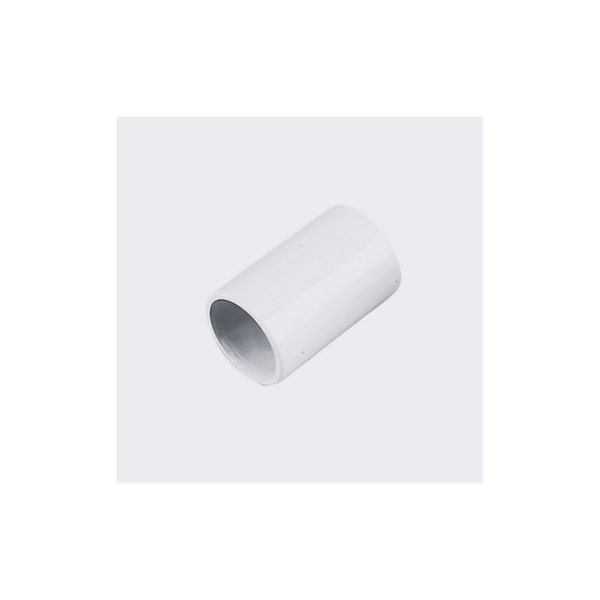Davant white 21.5mm straight overflow connectors pack of 10