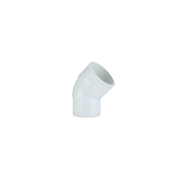 Davant 32mm white solvent weld spigot bend 45 degree