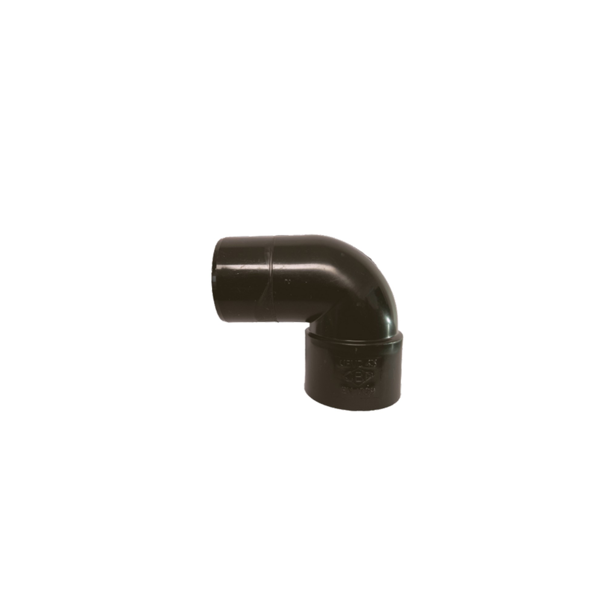 Davant 32mm 92.5 degree solvent weld swivel bend, black