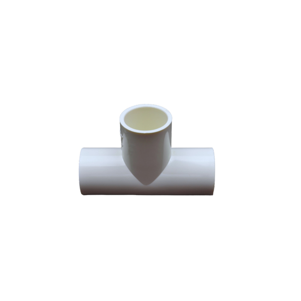 Pack of 10 Davant white 21.5mm overflow 90 degree tees