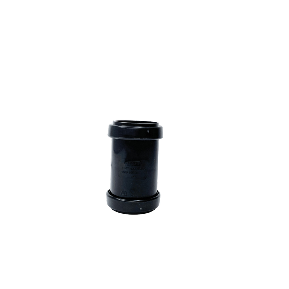 Davant black 32mm push fit straight coupling