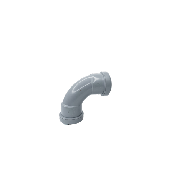 Davant 40mm grey push fit swept bend 91.25 degrees