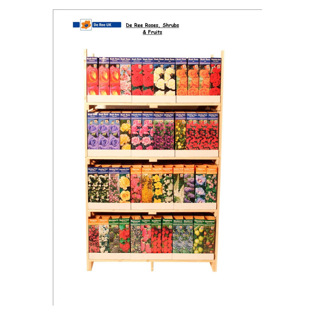 De Ree UK assorted fruit bushes