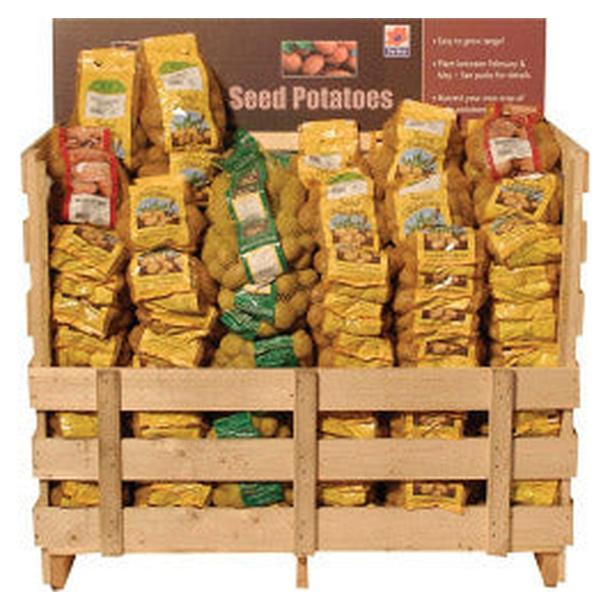 2kg pack of De Ree UK seed potatoes