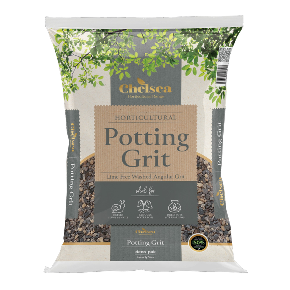 Deco-Pak 6mm horticultural potting grit, approx 20kg bag