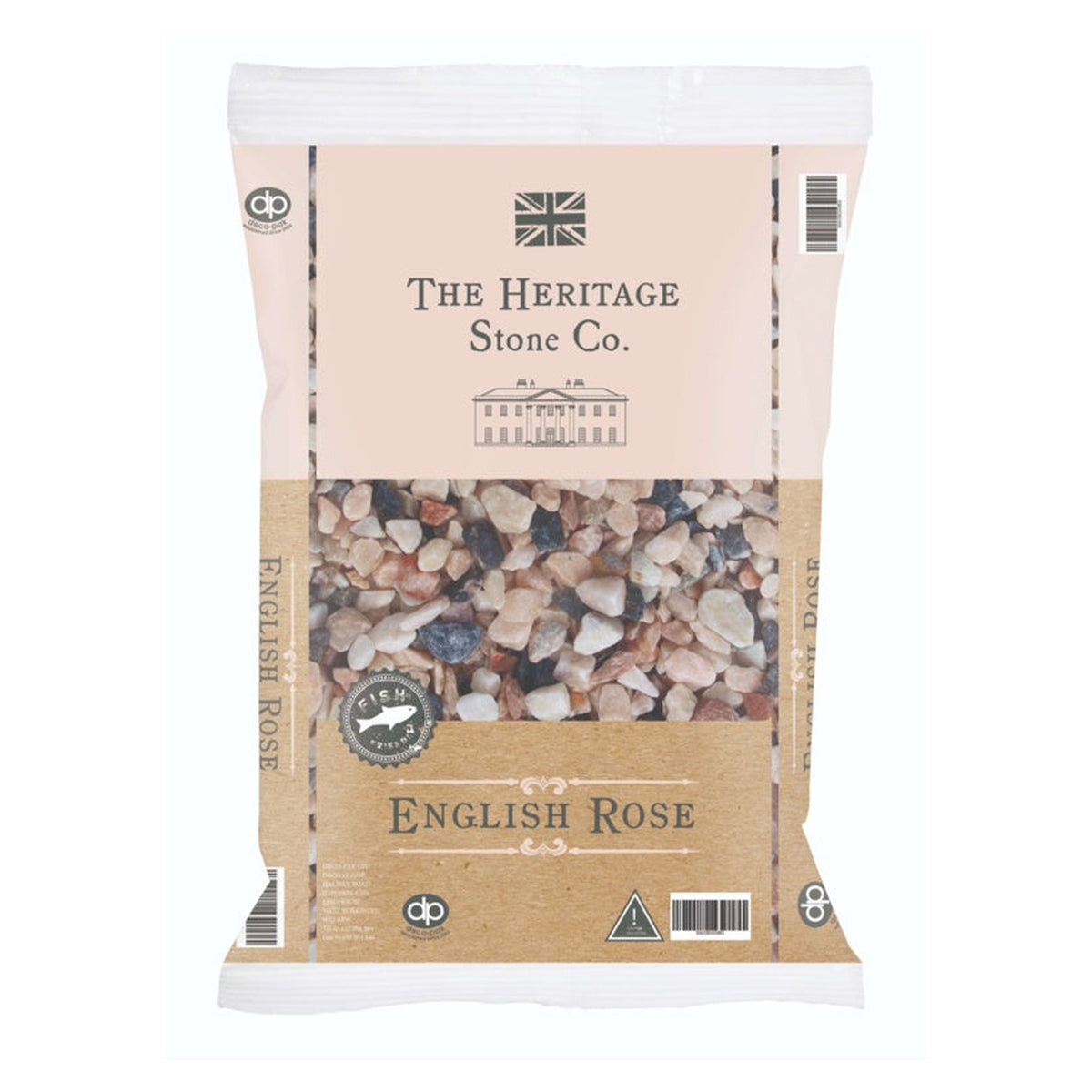 Deco-Pak Signature English Rose decorative stone 20kg bag
