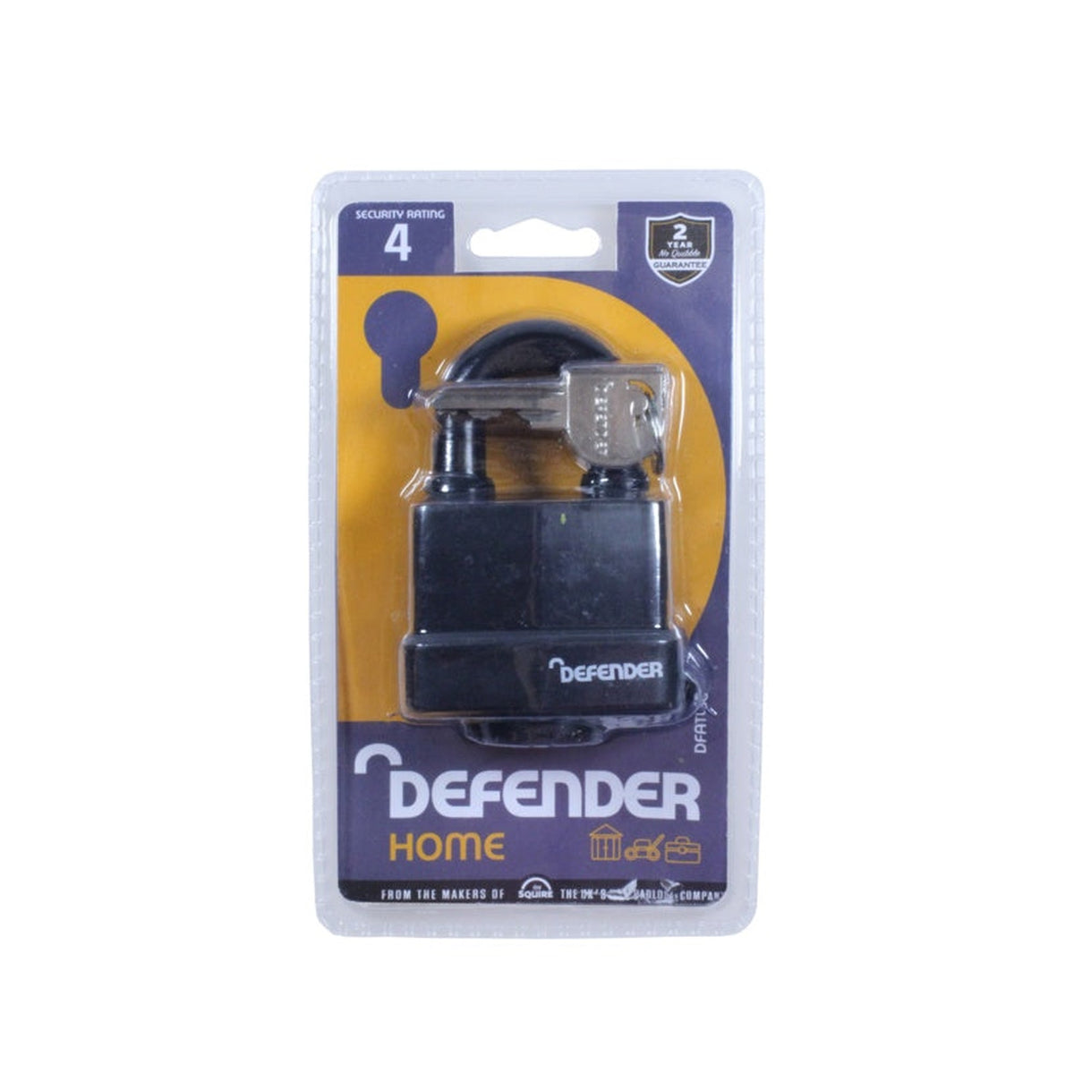 Defender All Terrain 50mm laminated steel padlock, view 2