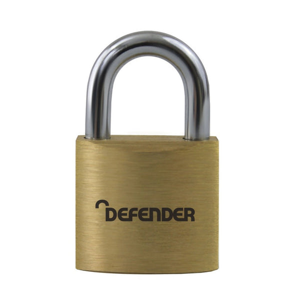 Defender 40mm solid brass padlock