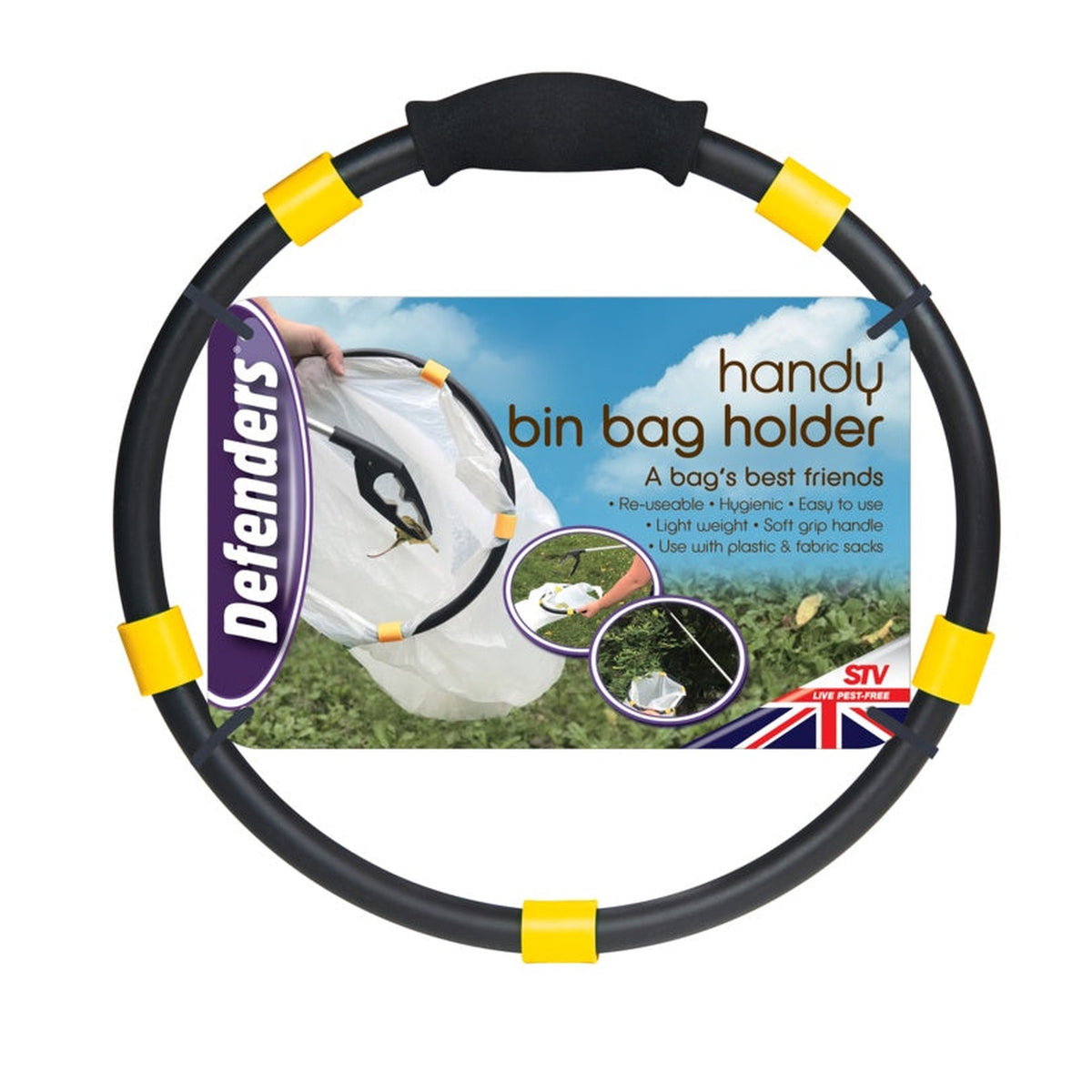 Defenders handy bin bag holder