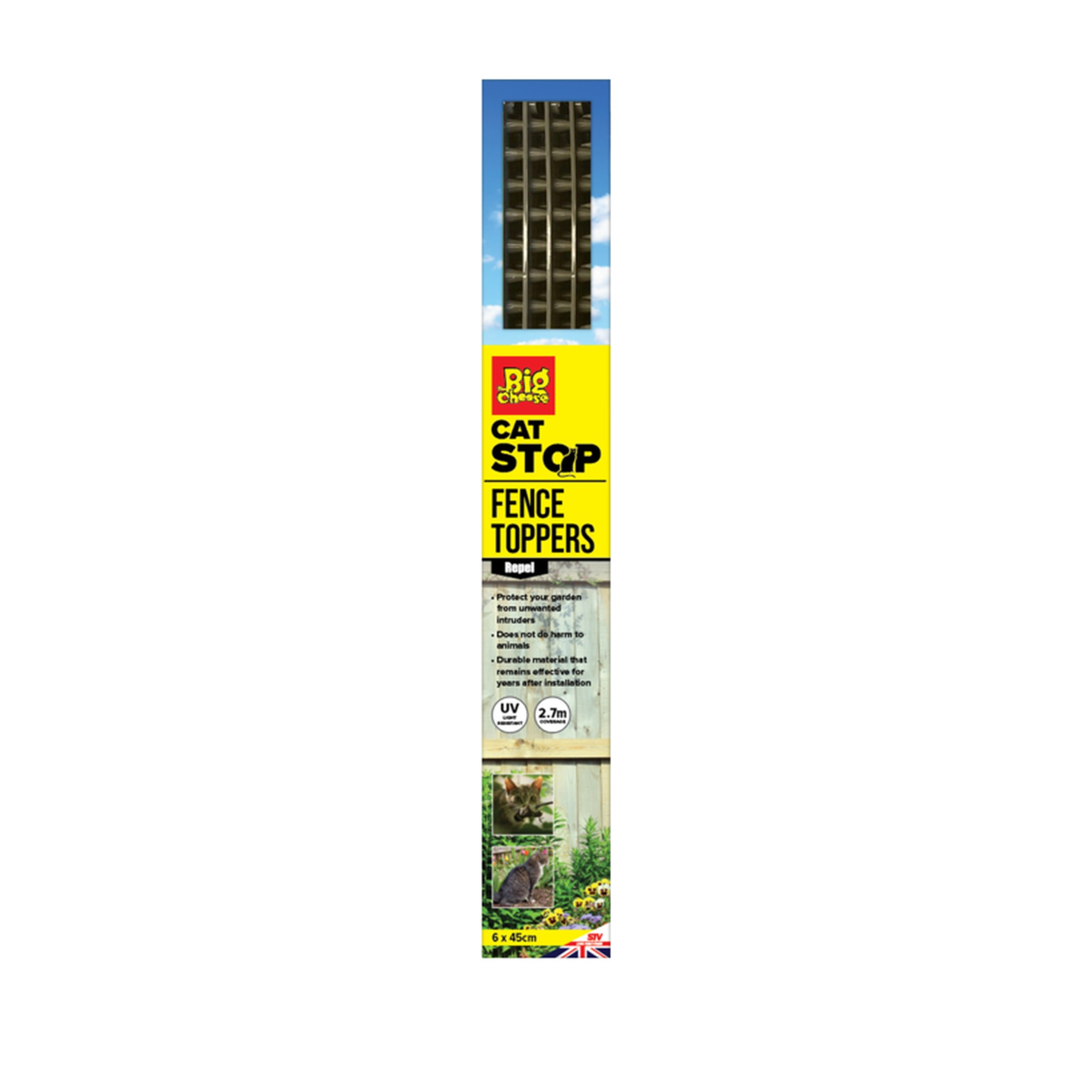 Defenders prickle strip garden fence toppers, 6 pack