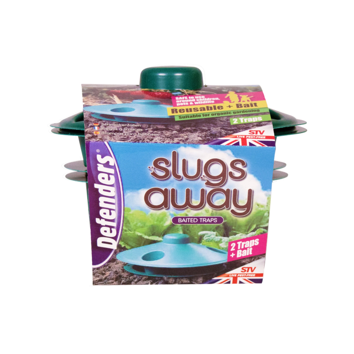 Defenders slug traps twin pack