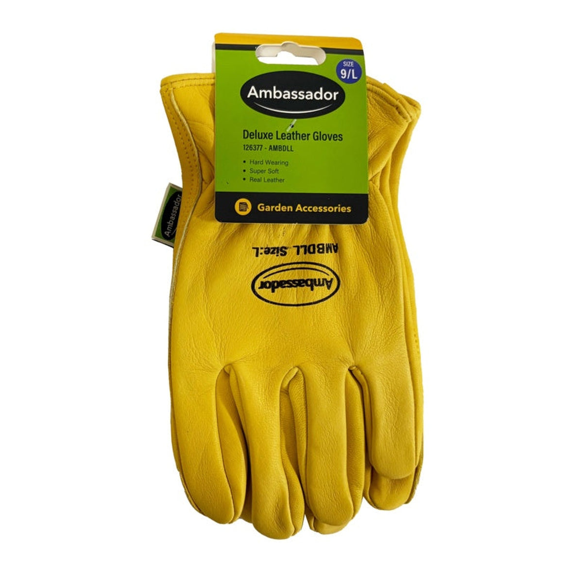 Deluxe Leather Gloves - 9/L