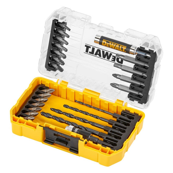 DeWalt 25 piece drill set in Tough Case