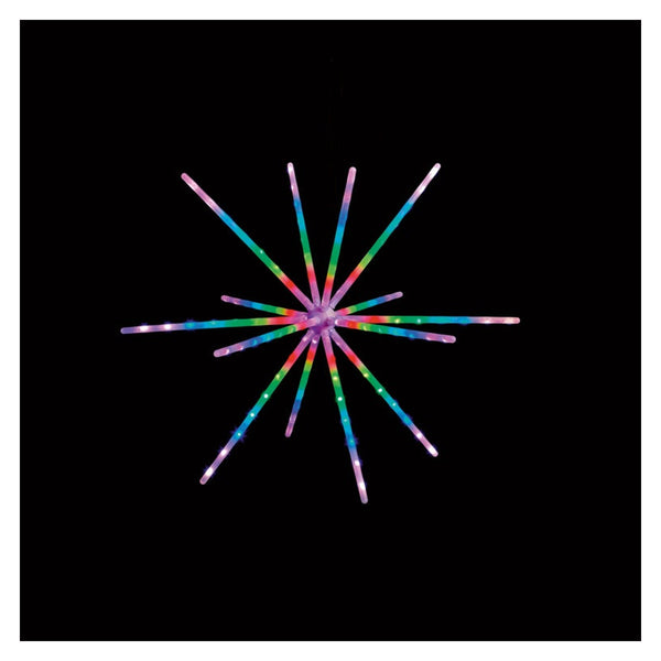 Digital Sparkle Sputnik With 118 Coloured LEDs - 57cm