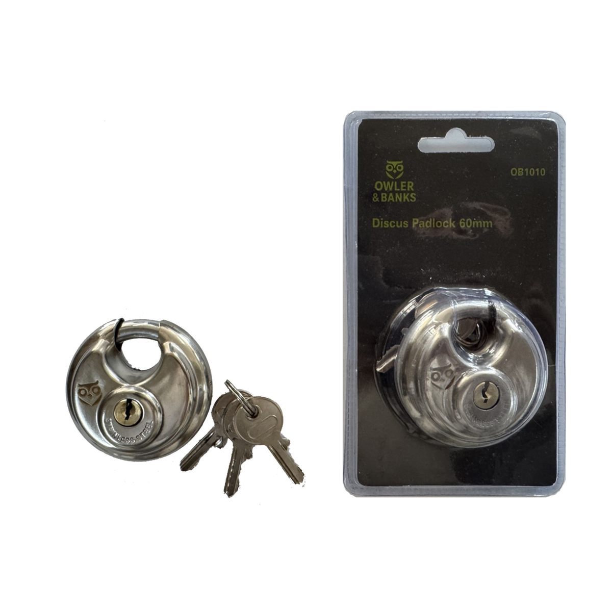 Discus Padlock - 60mm