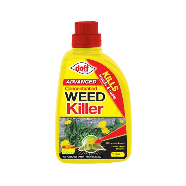Doff Advanced concentrated weedkiller 1L bottle