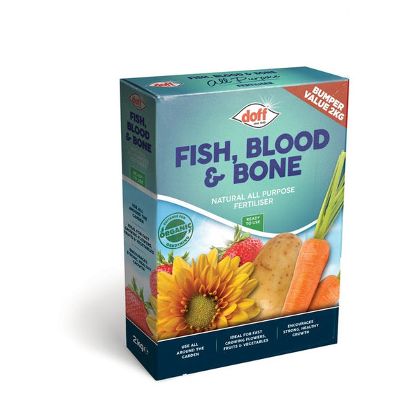 Doff Fish, Blood and Bone fertiliser 2kg pack