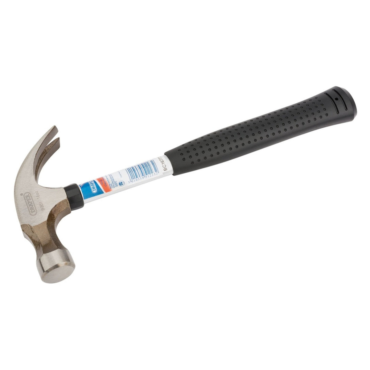 Draper 450g tubular shaft claw hammer