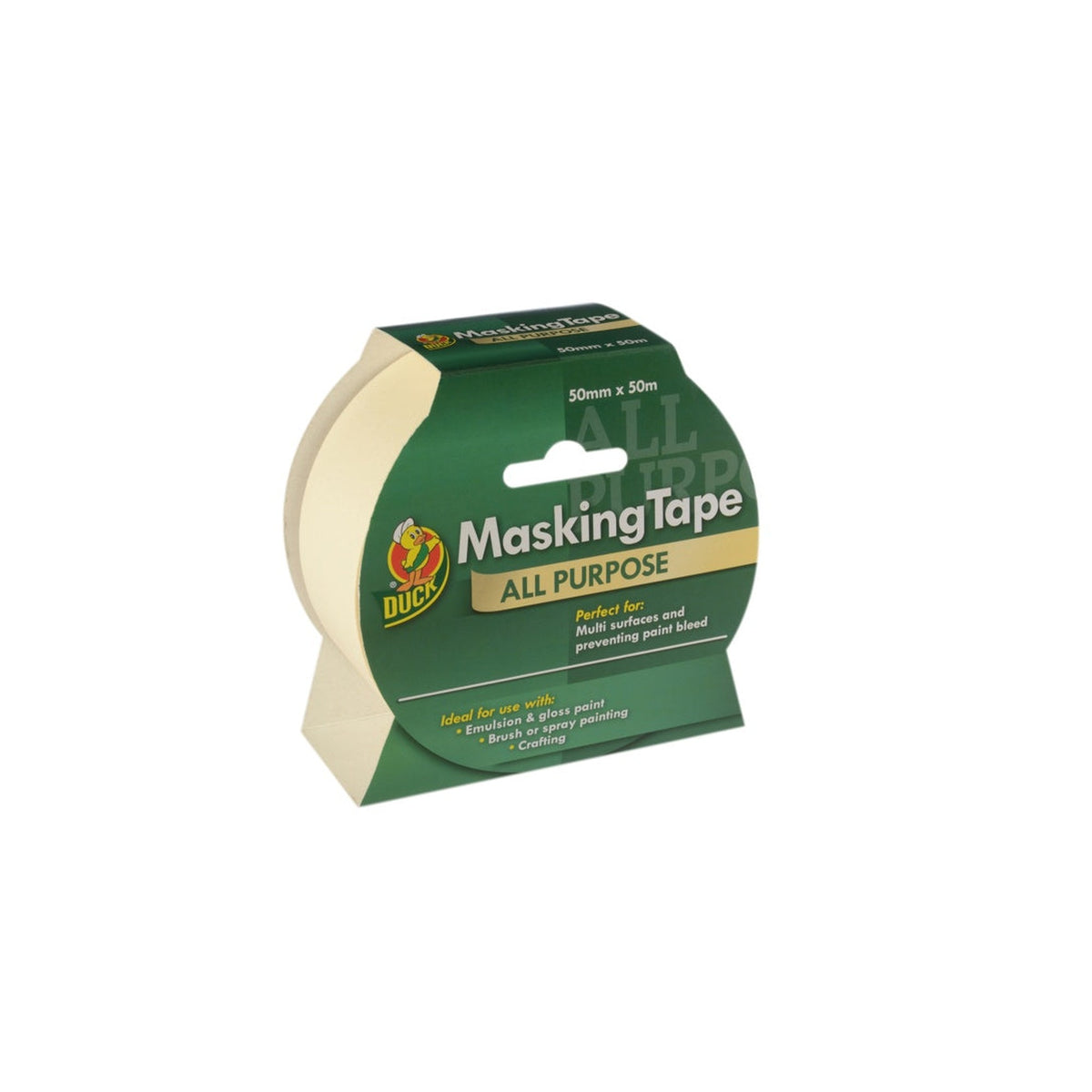 Duck Tape beige all purpose masking tape 50mm x 50m
