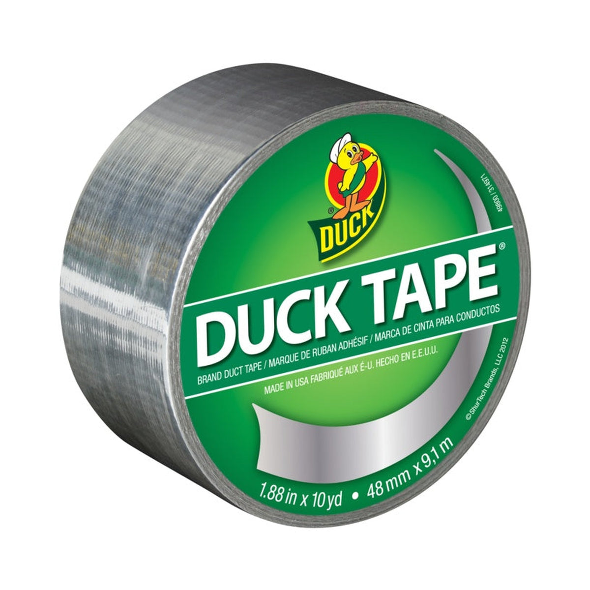 Roll of Duck Tape in Chrome 48mm x 9.1m