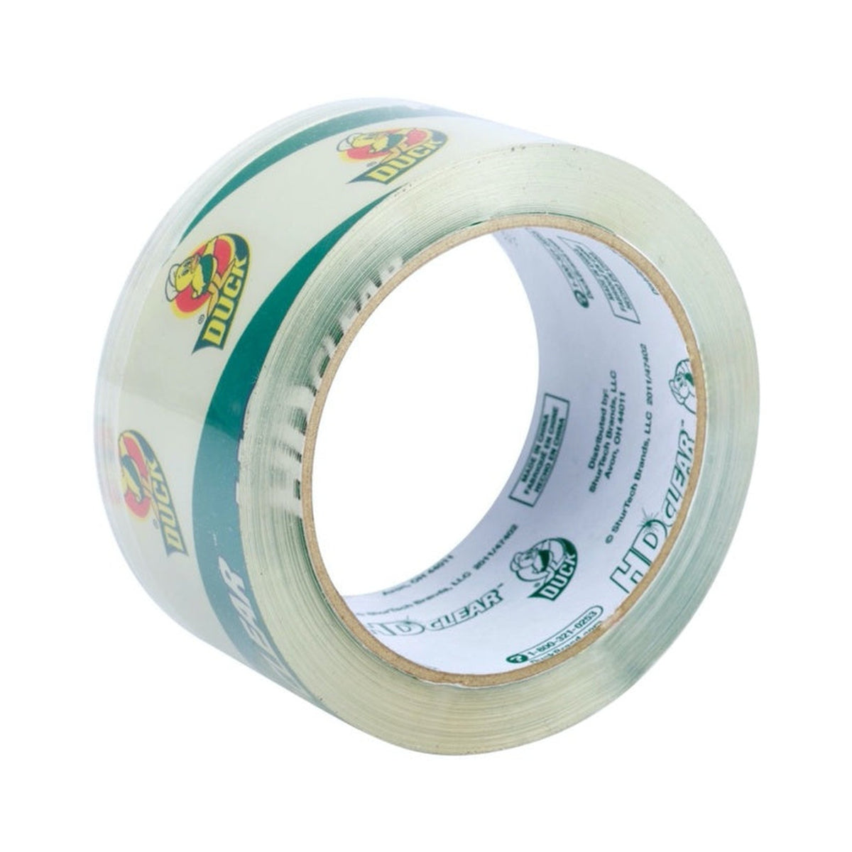 Duck Tape heavy duty clear packaging tape 50mm x 25m, view 2