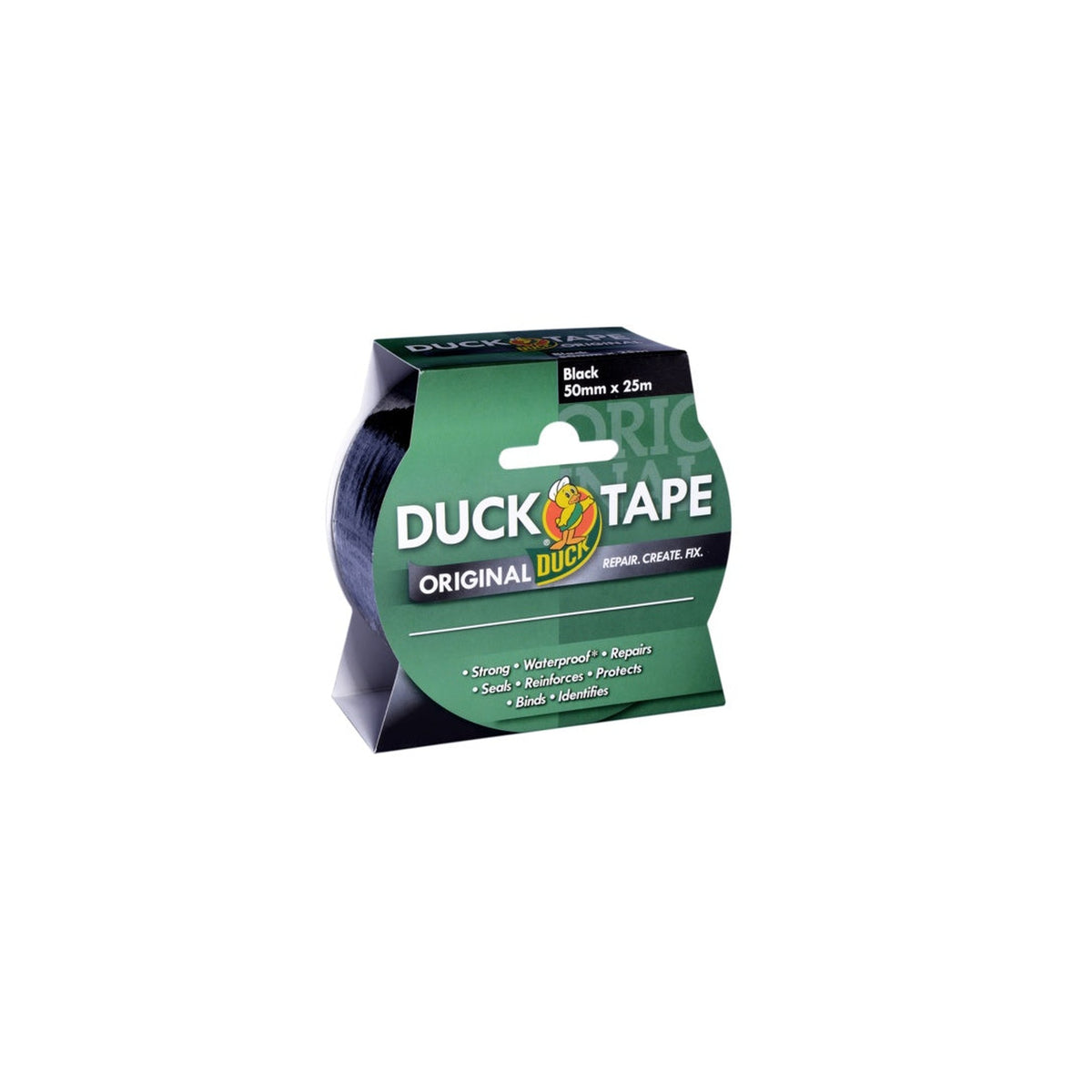 Roll of Duck Tape Original black 50mm x 25m