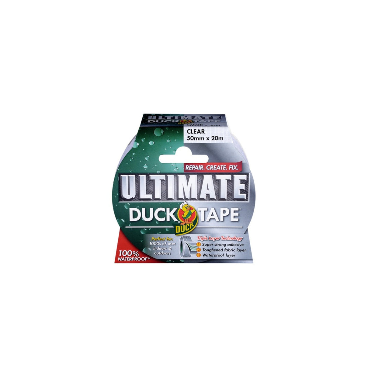 Duck Tape Ultimate clear 50mm x 20m, view 2