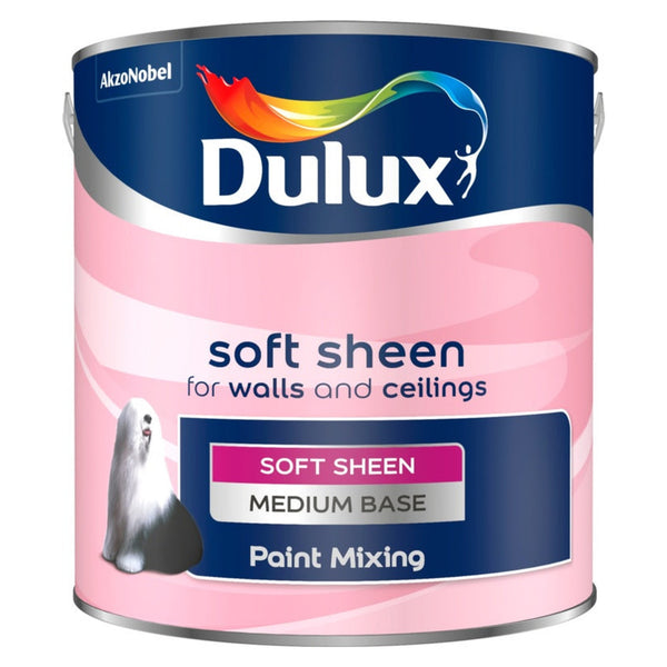 Dulux Colour Mixing Medium Soft Sheen Base 2.5L tin