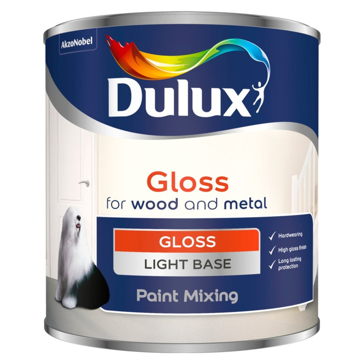 Dulux Colour Mixing Gloss Light base 1L tin